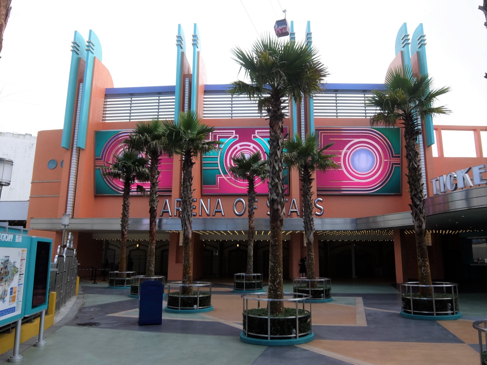 The Art Deco facade of Arena of Stars, Genting Highlands
